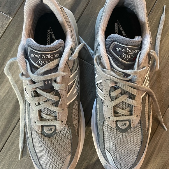 Men’s gray New Balance 990v6 size 13 D - Picture 5 of 6